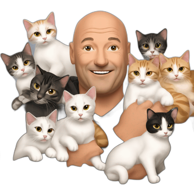 Philippe etchebest with cats  emoji