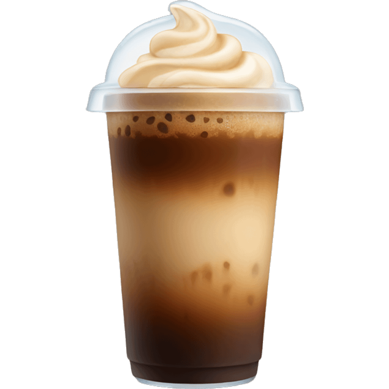 Ice coffee  emoji