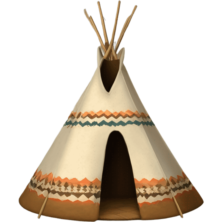 Teepee emoji