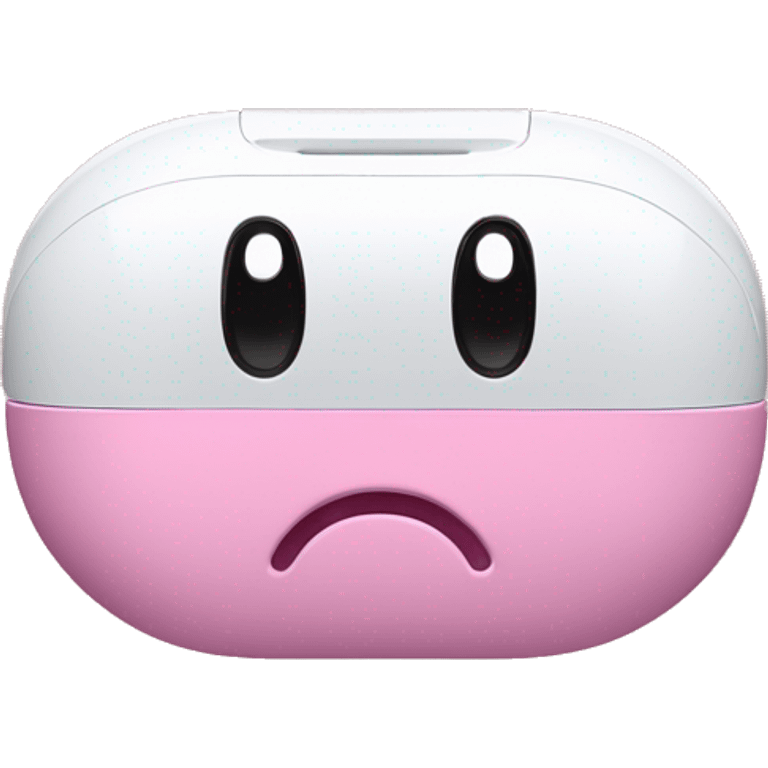 Airpods max mit rosa masche emoji