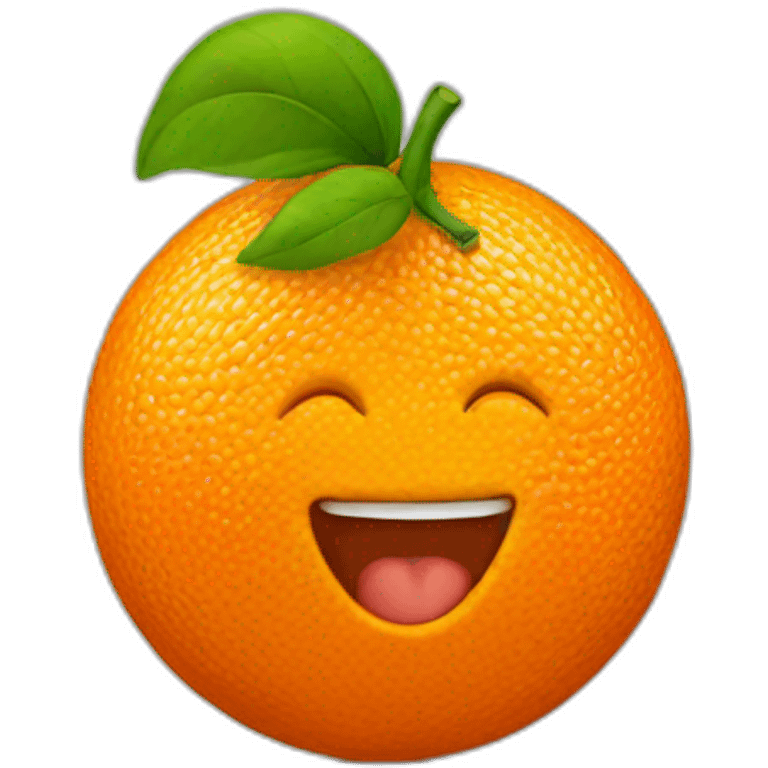 Orange emoji