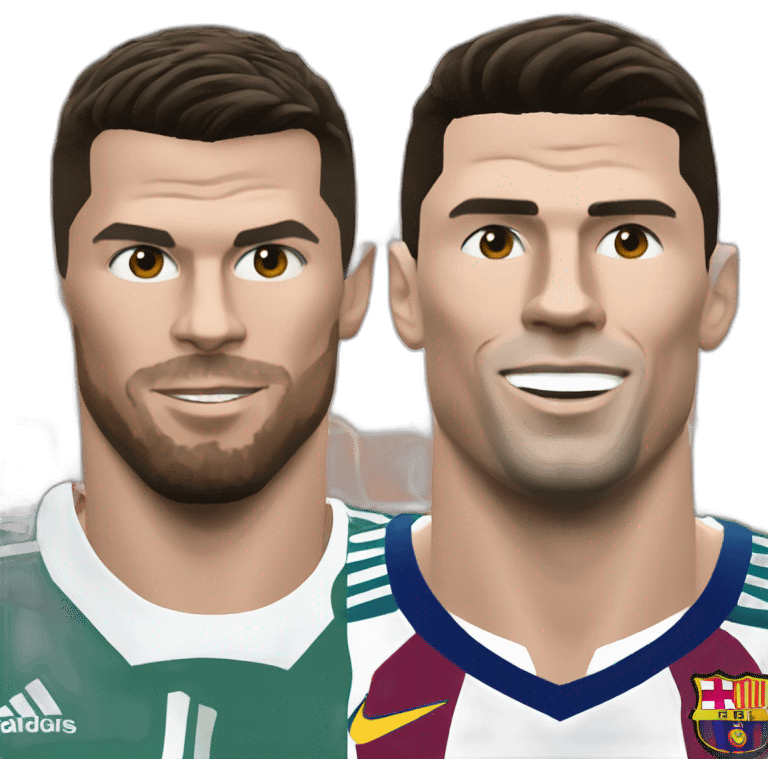 Cristiano Ronaldo beat messi emoji