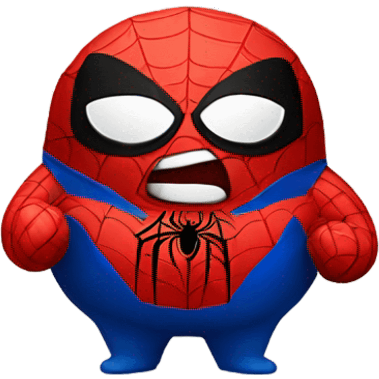 fat spider-man  emoji