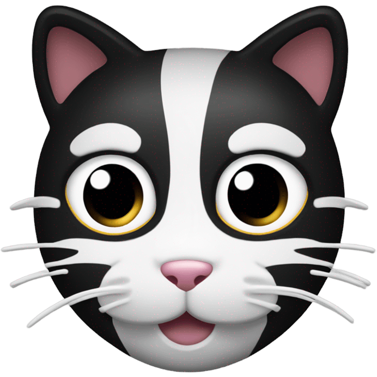 Black hello kitty emoji