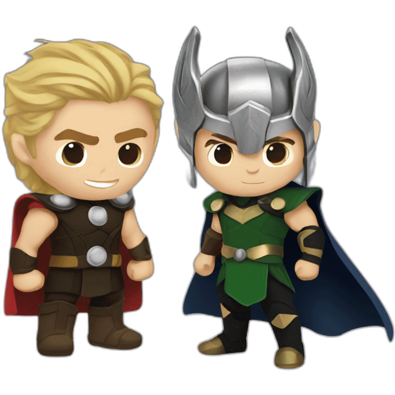 Thor and loki emoji