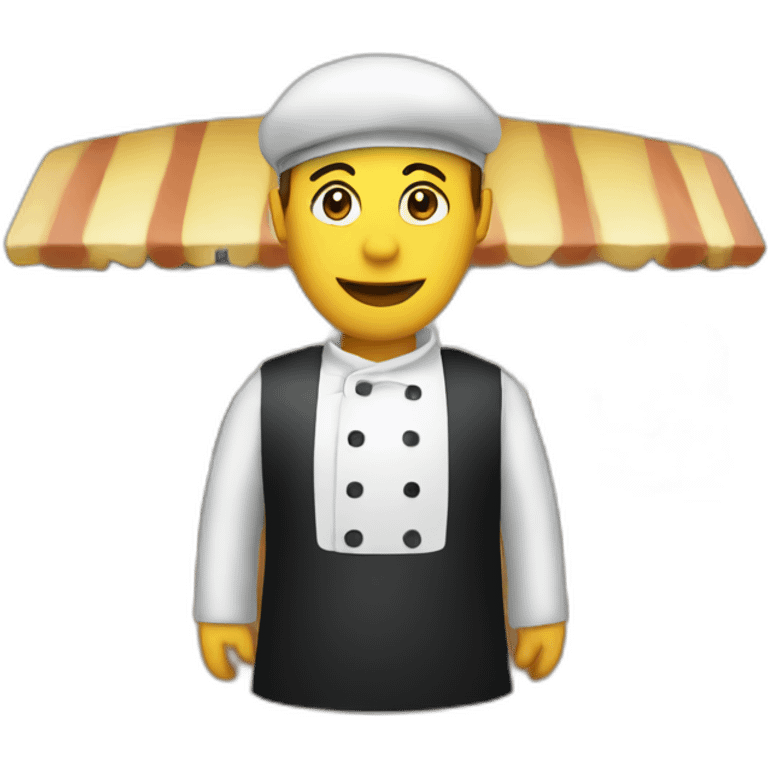 server in a restaurant emoji