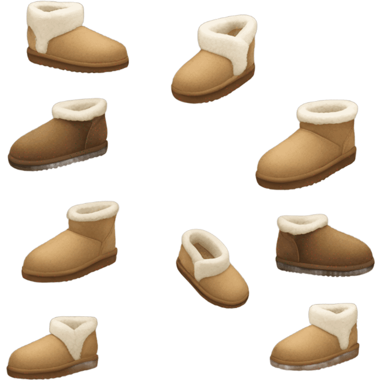 UGG slippers  emoji