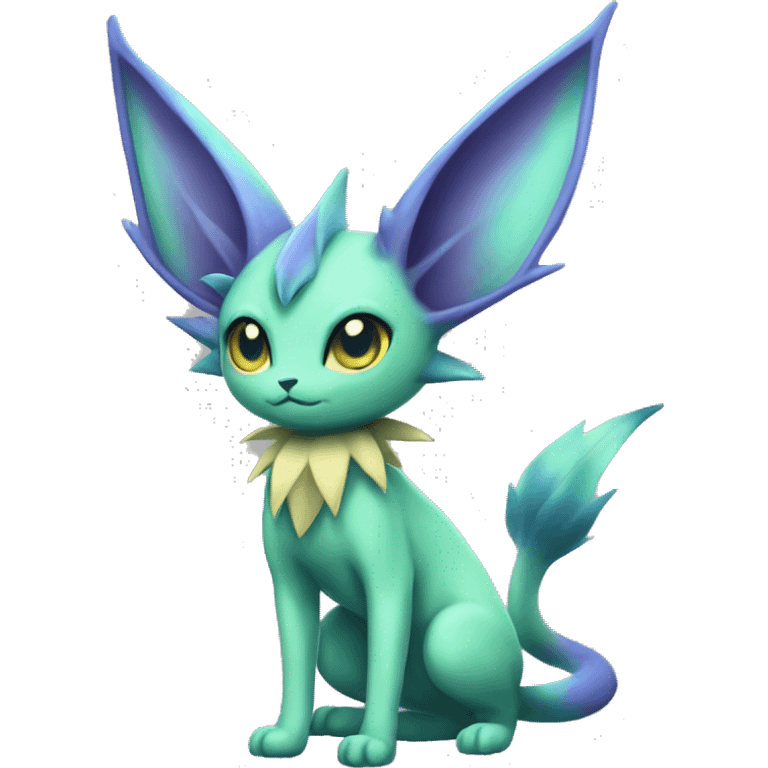 Espeon-Leafeon-Vaporeon full body emoji