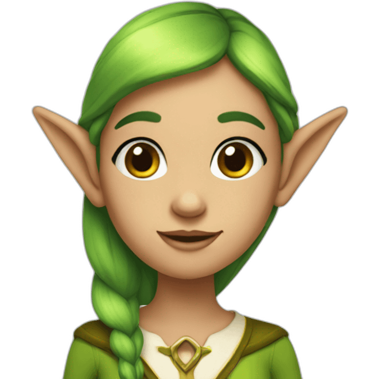 Elf girl emoji