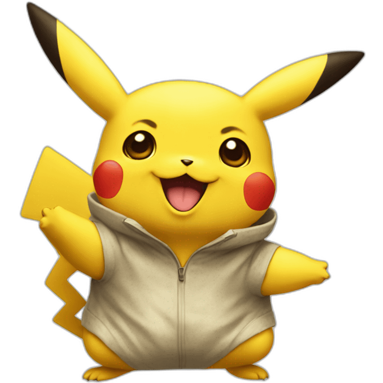 pikachu feliz emoji