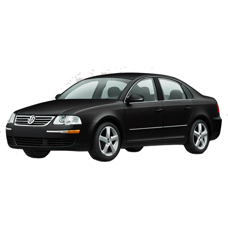 black car from 2004 passat vw  emoji