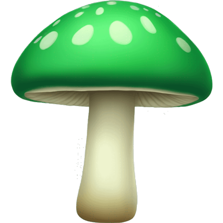 green mushroom emoji