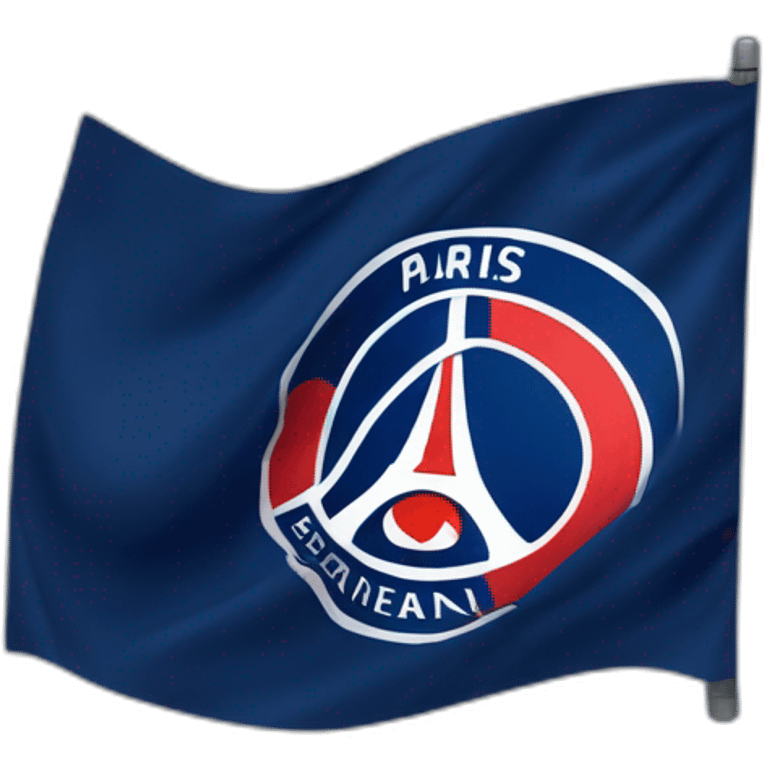 drapeau de Paris saint germain emoji