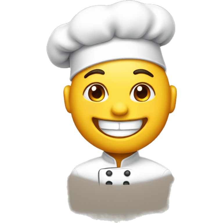 smile face chef emoji