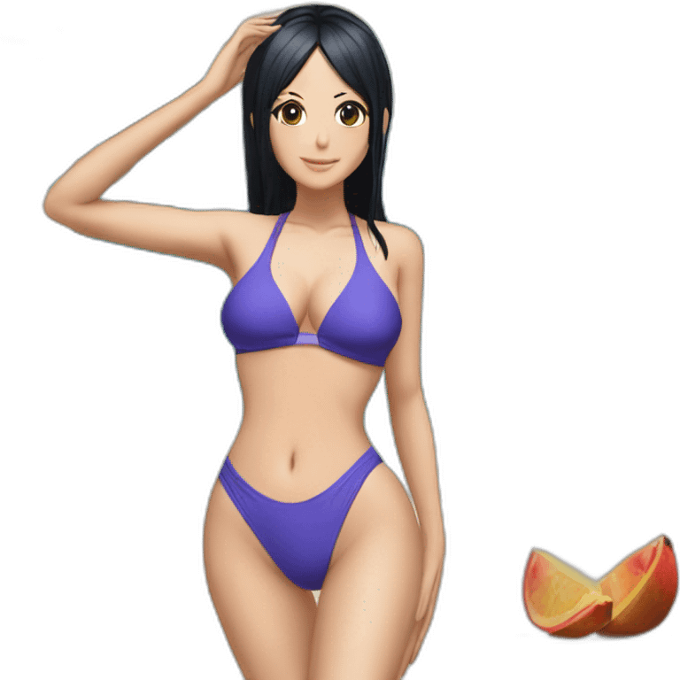 nico robin full body pawg small swimsuit emoji