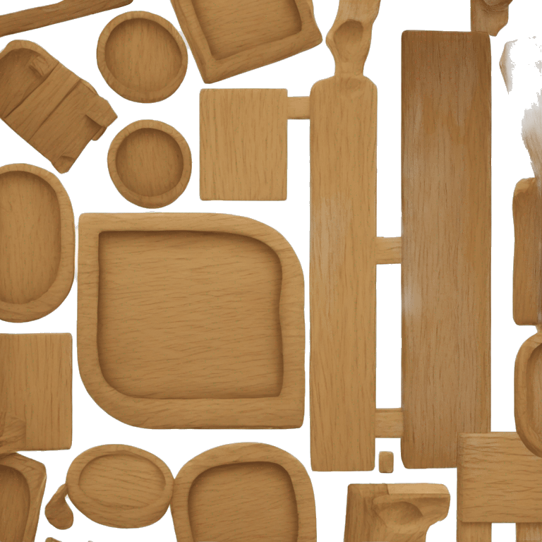 scenography wood flat emoji