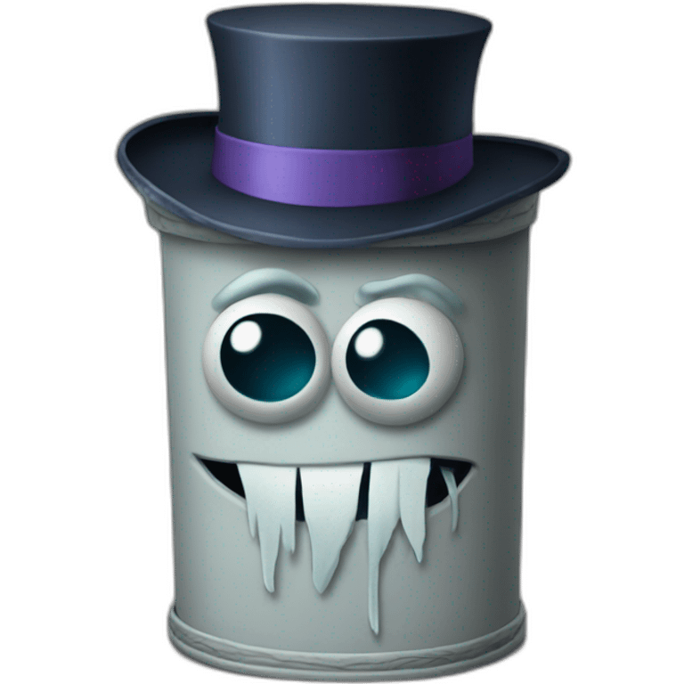 hatbox ghost emoji