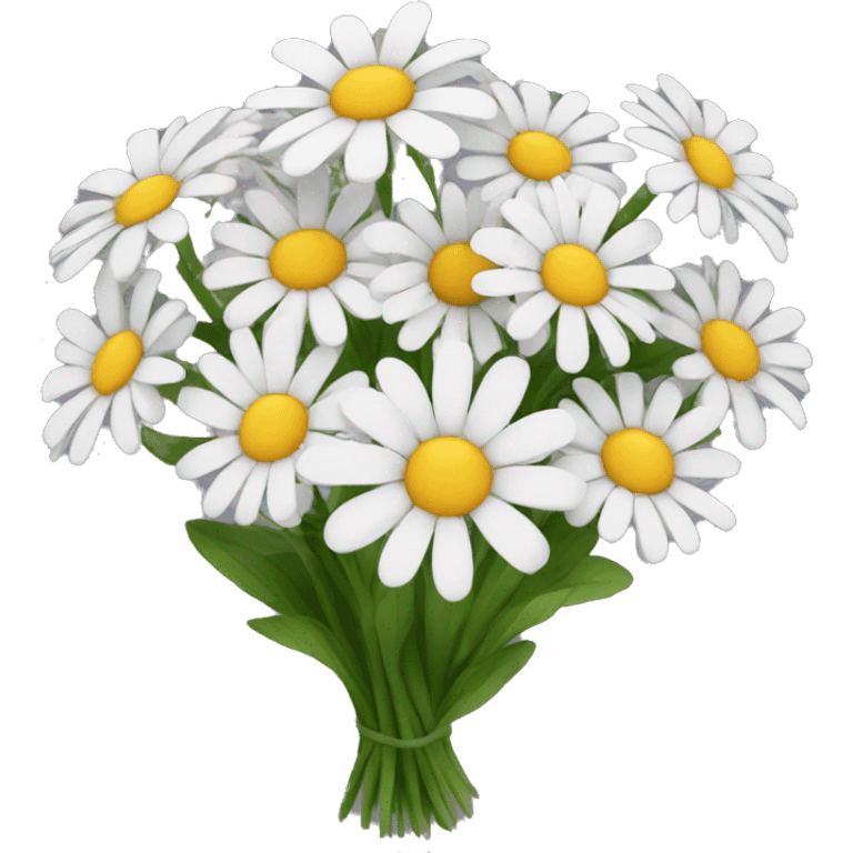 bouquet of daisies  emoji