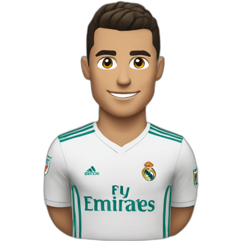 Cristiano ronaldo réal madrid emoji