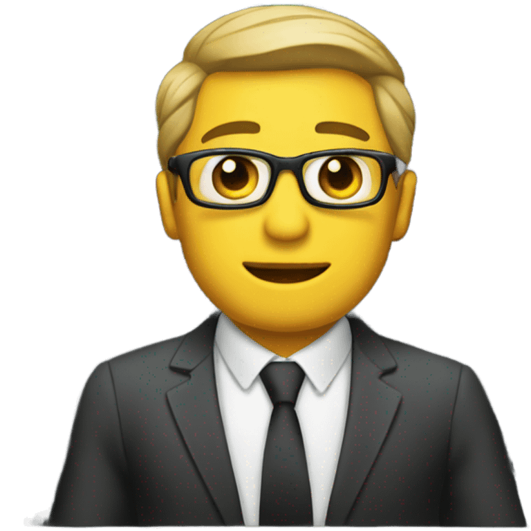 office men in taxi emoji