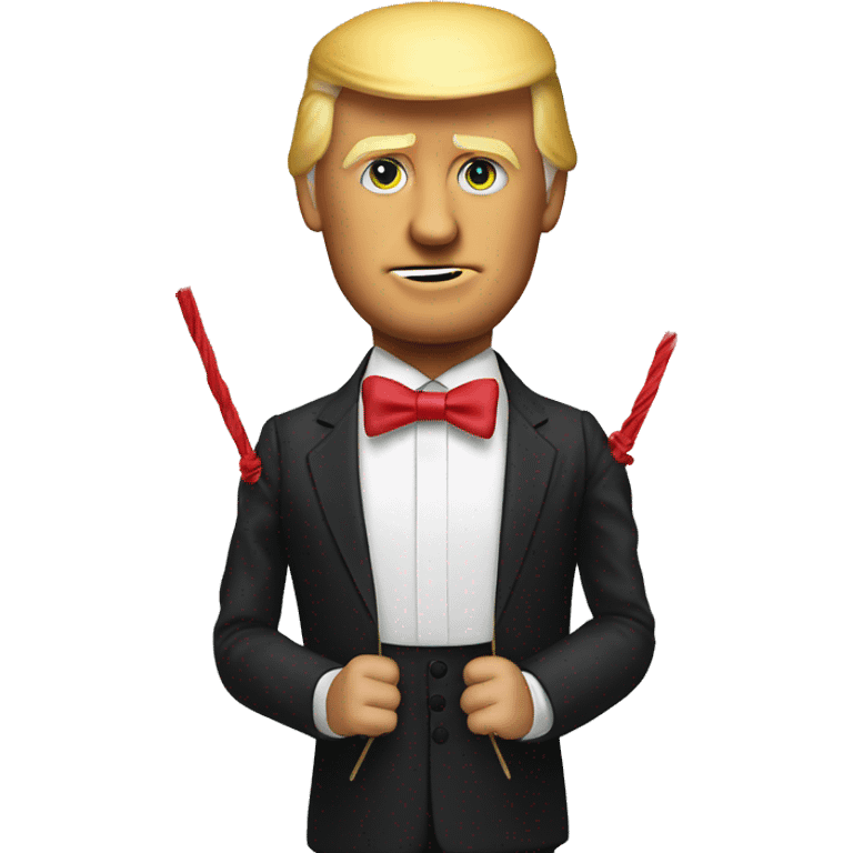  Donald Trump marionette strings emoji