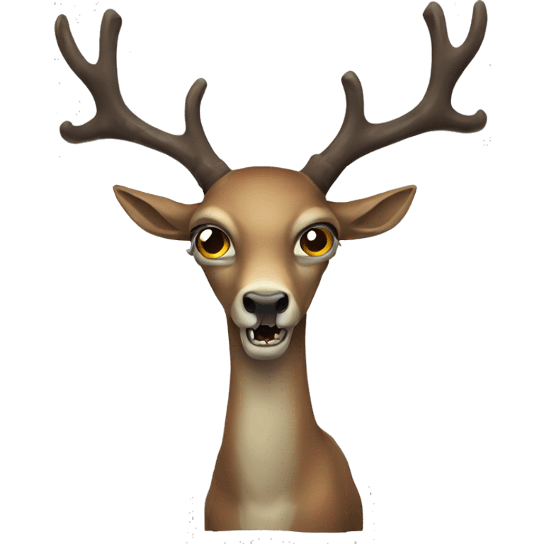 zombie deer emoji