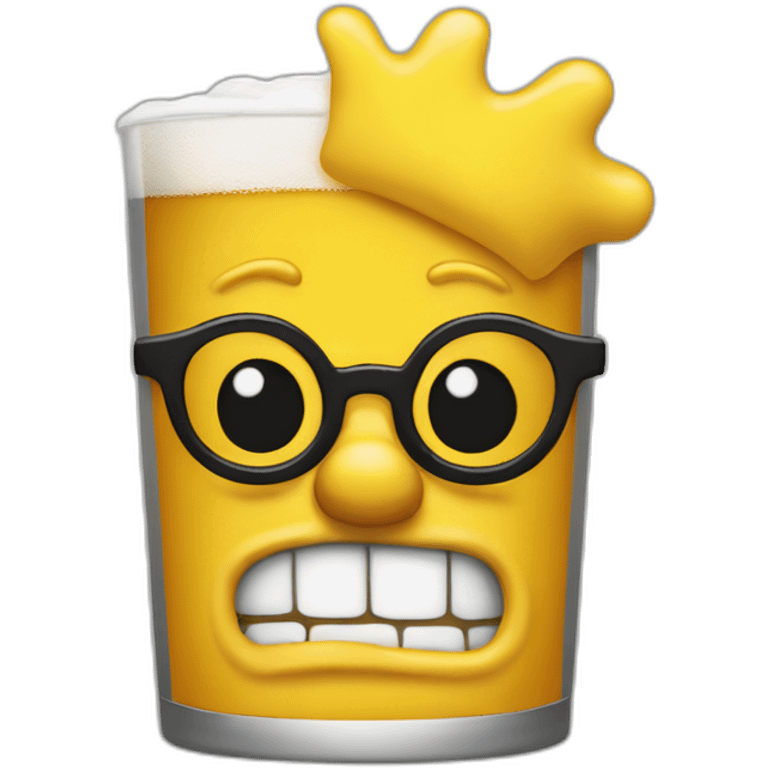 bart-simpson-qui-boit-une-biere emoji