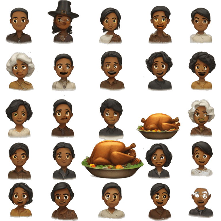 Thanksgiving emoji