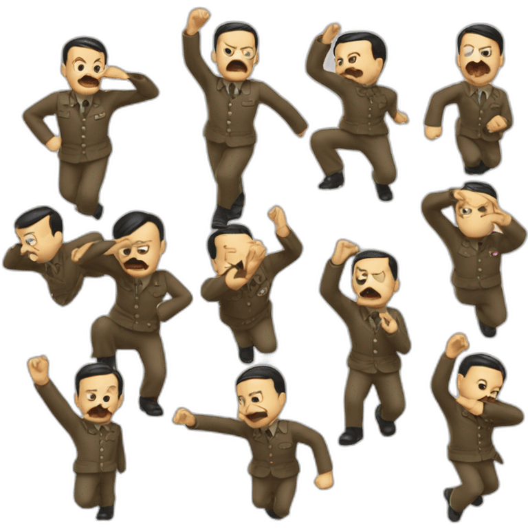 hitler qui dab emoji