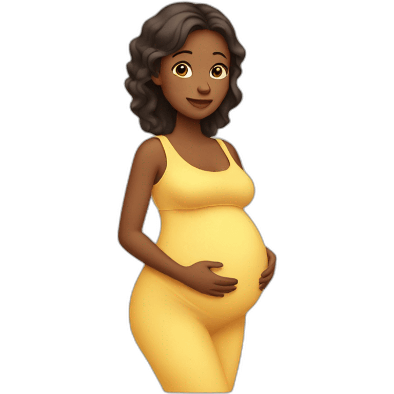 pregnant mom emoji