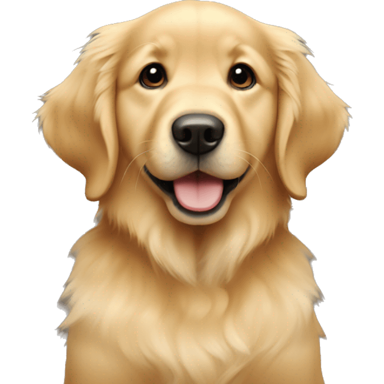 Golden Retriever Baby Doug  emoji