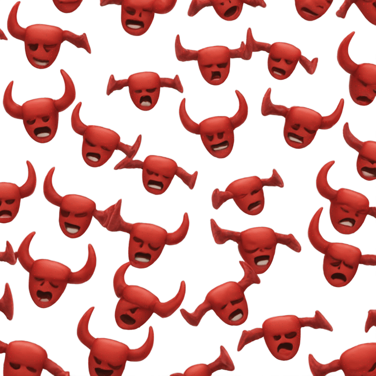 red devil horns emoji