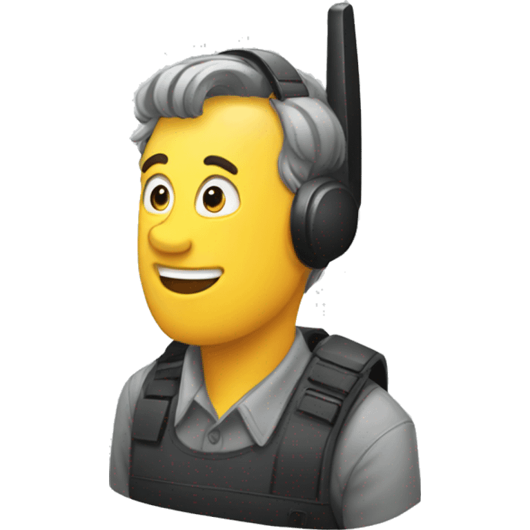 Walkie talkie emoji