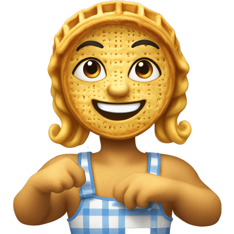 waffle dancer emoji