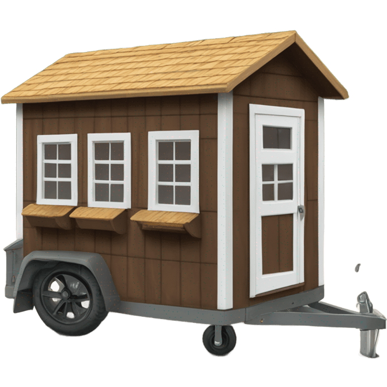 shed on wheels emoji