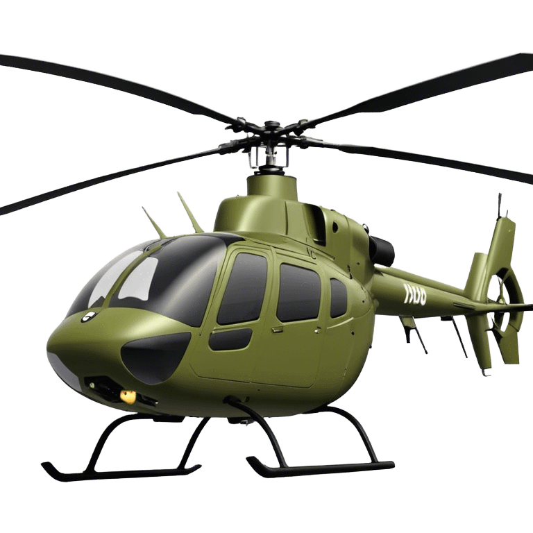 MD 500 - MD Helicopters (Model Year: 2021) (Iconic colour: Olive green) emoji