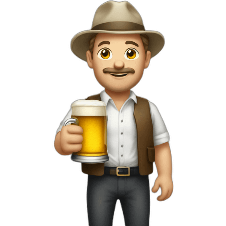 Samuel liedtke with beer emoji