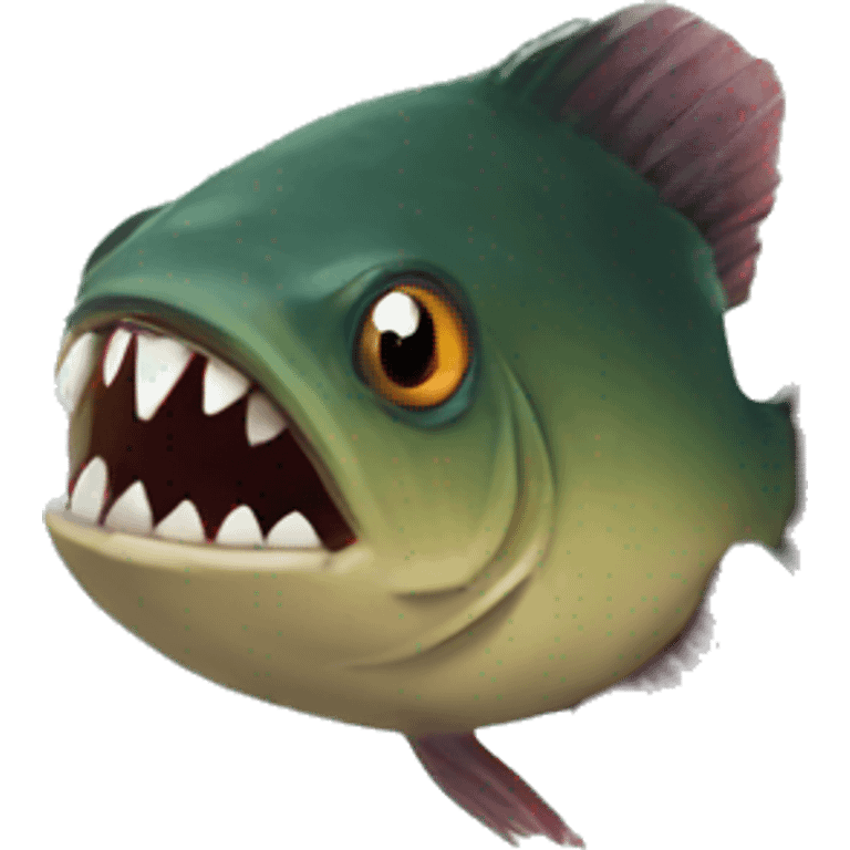 Piranha emoji