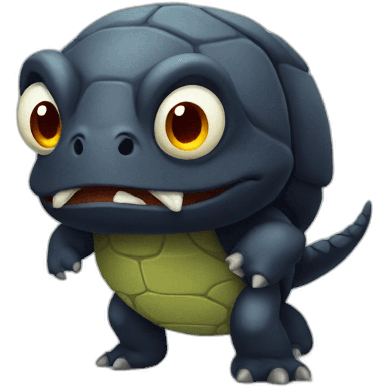 angry shadow turtle emoji