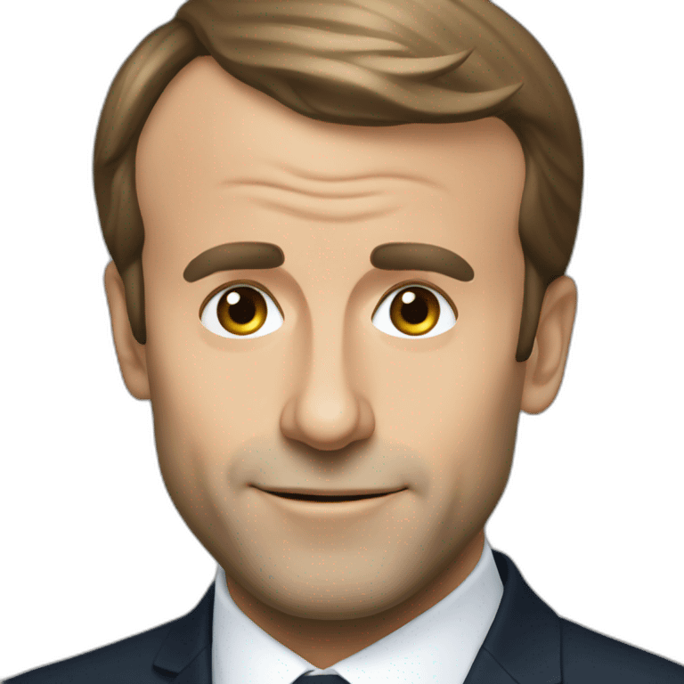 emmanuel macron emoji