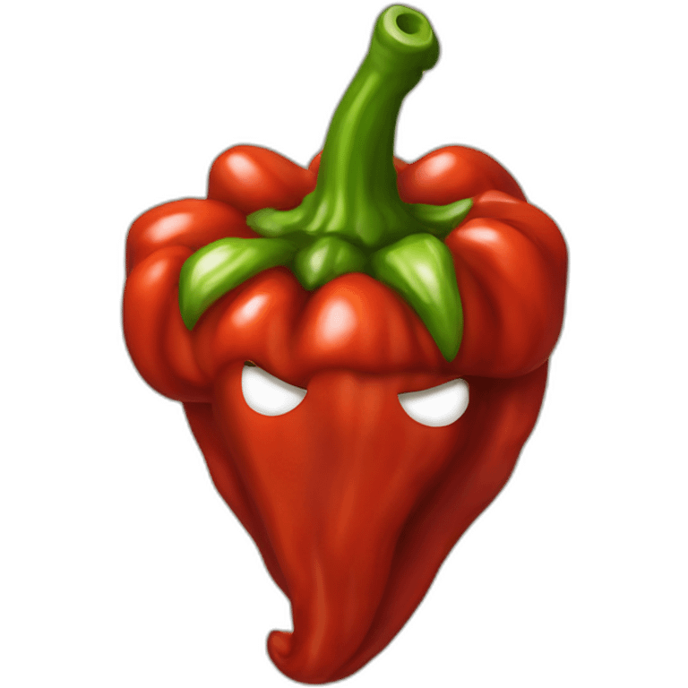 chili pepper TRINIDAD MORUGA SCORPION emoji