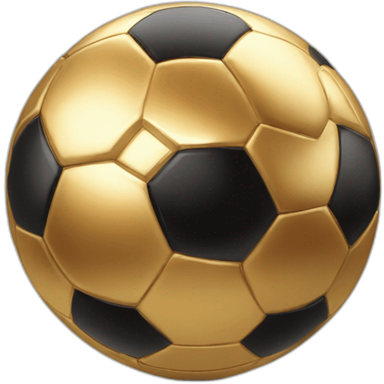 Messi golden ball emoji