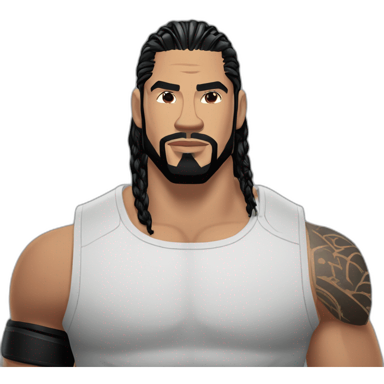 Roman reigns and manu rios emoji