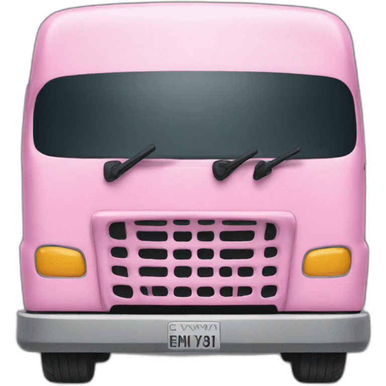 camion rose emoji