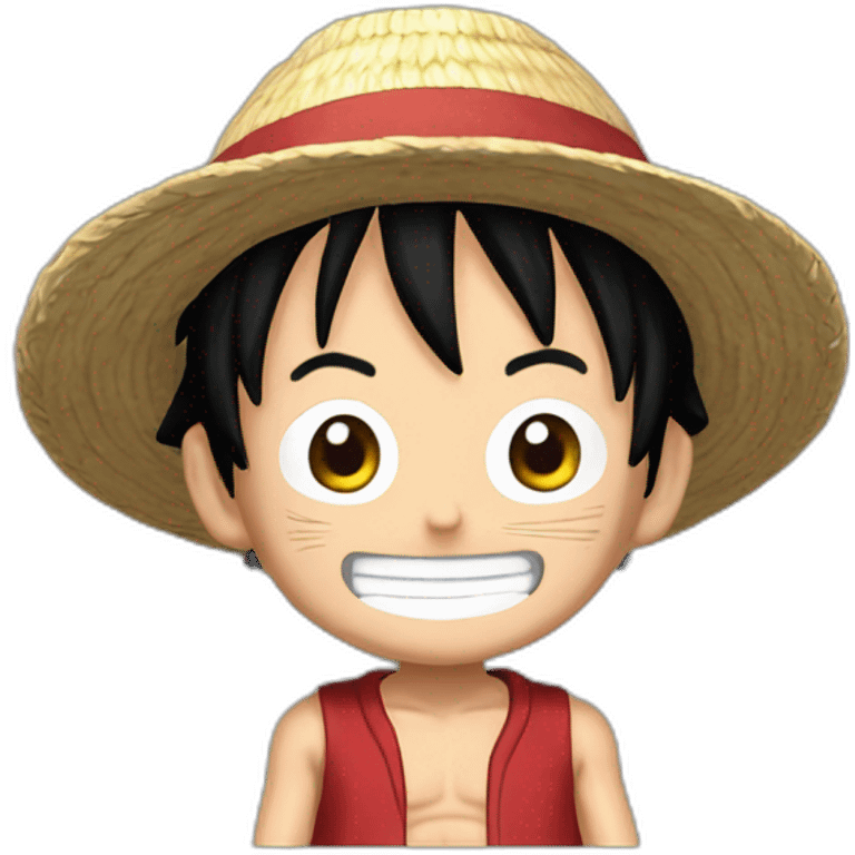 Luffy en position Gear 2 emoji