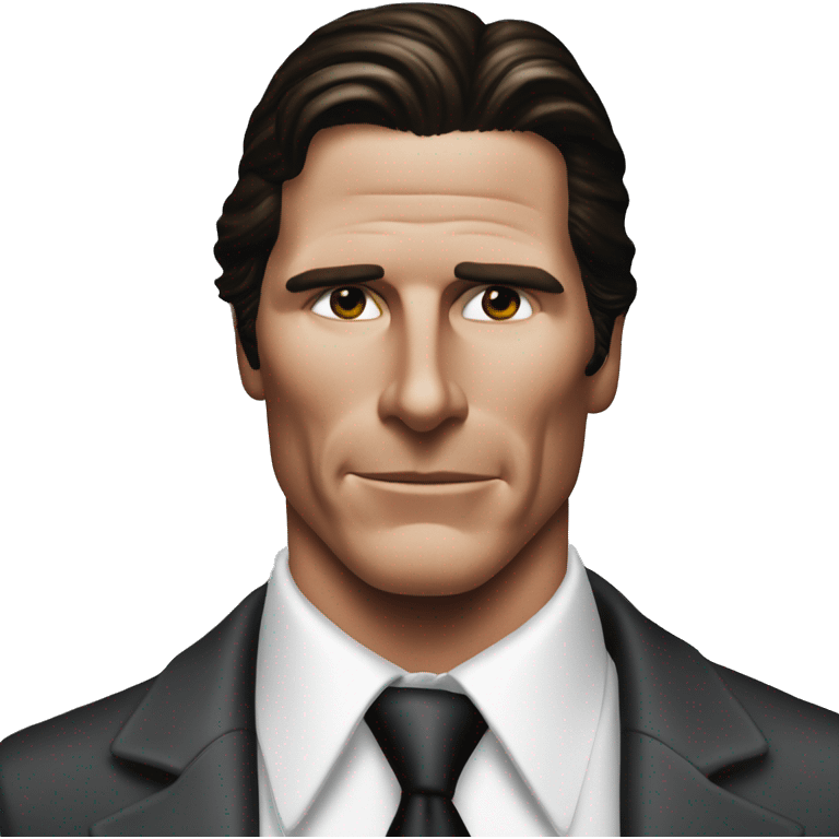 Patrick Bateman Christian bale emoji