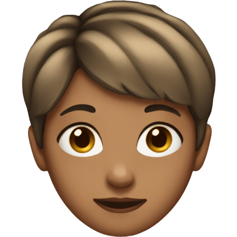 Girl with short hair  emoji