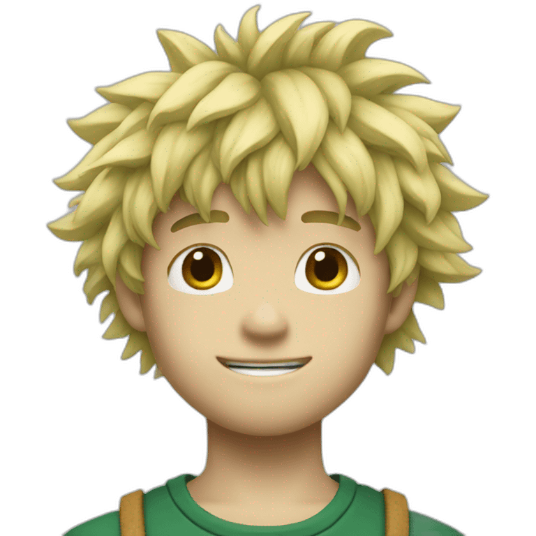 Deku blond emoji