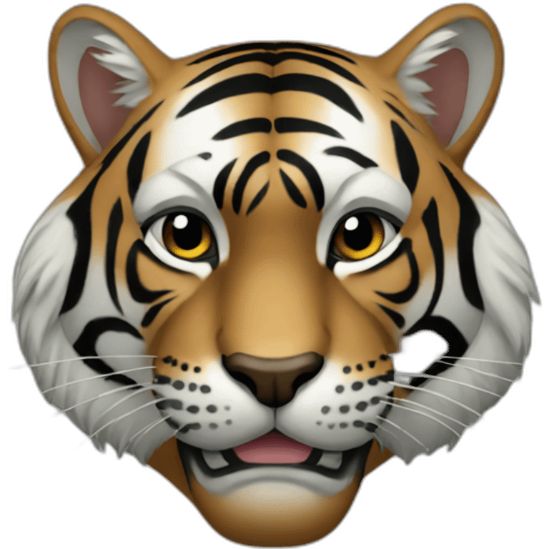 all BLACK Tiger emoji