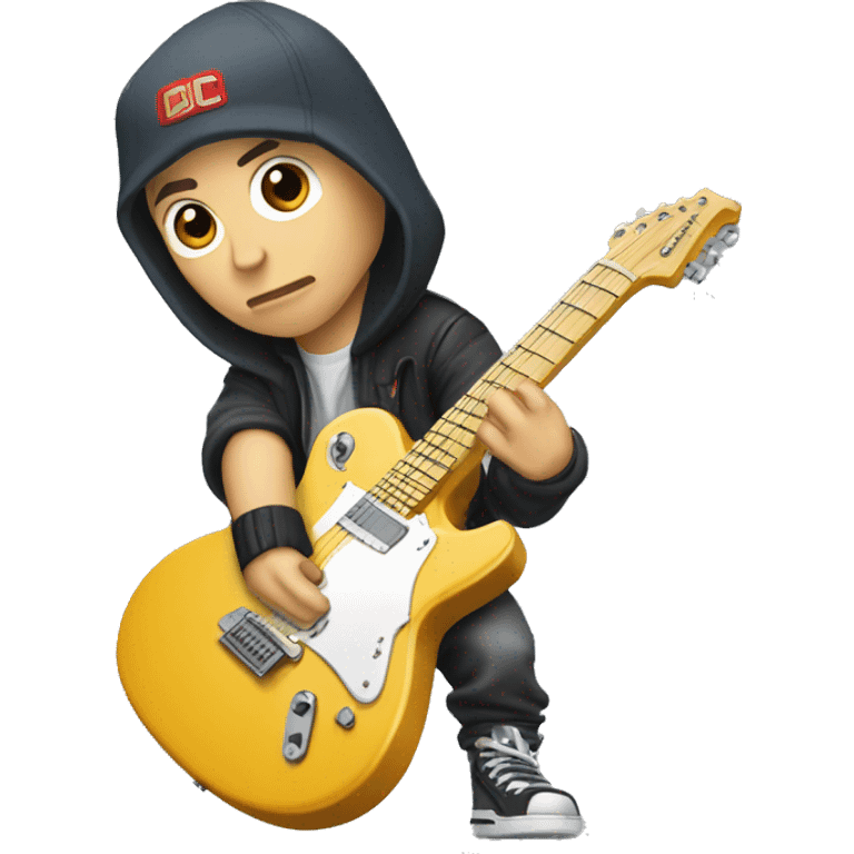 Eminem qui fait de la guitare  emoji